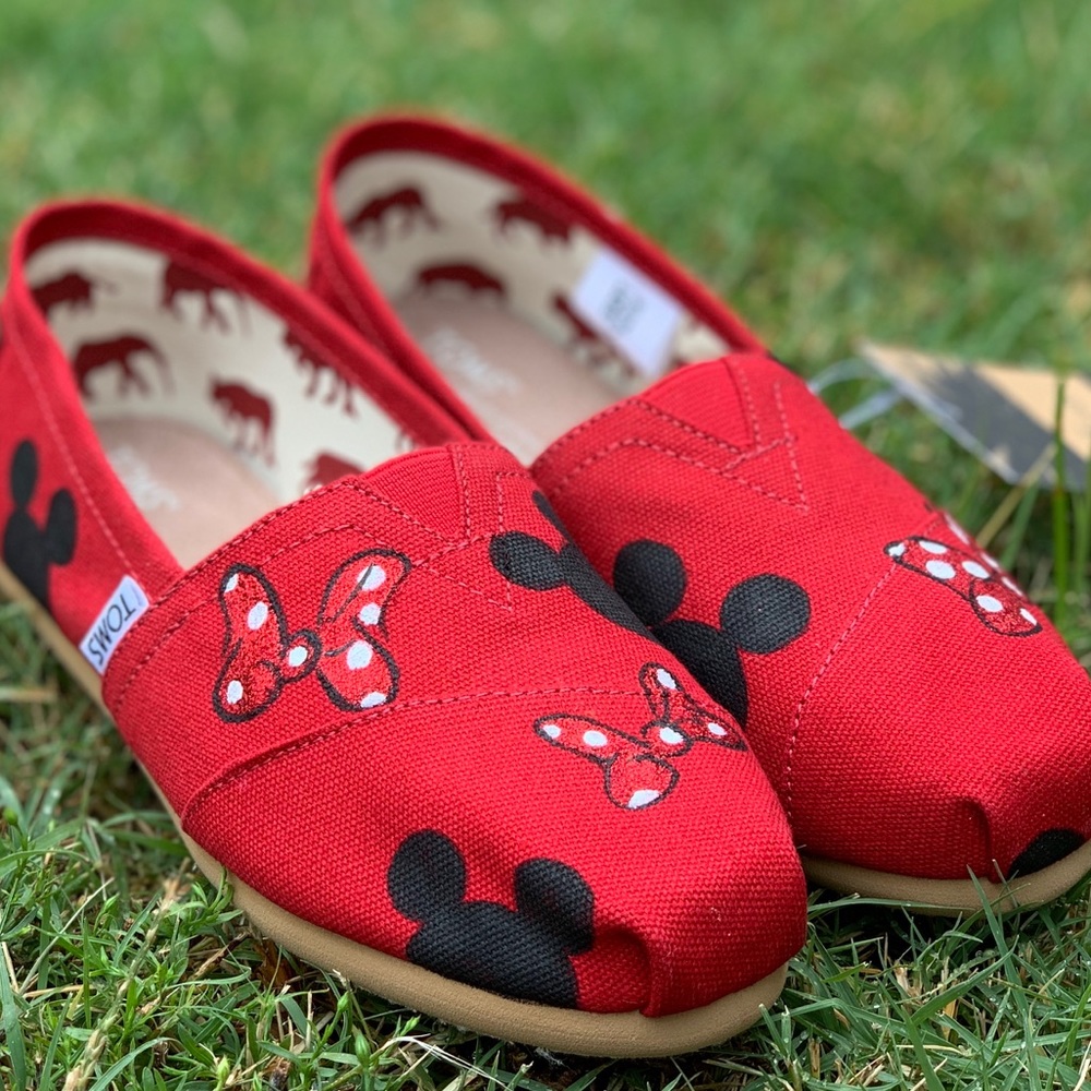 Mickey Mouse Toms Minnie Mouse Toms Disney Toms